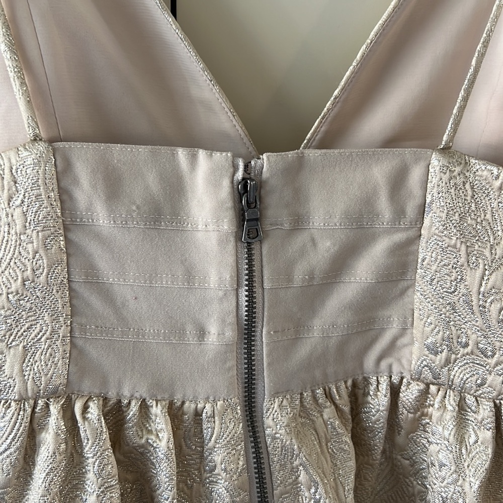 Alice & Olivia Foley Curved Waist Party A-Line Dress, Size 4 - Picture 12 of 15